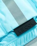 LE COL Cycling short sleeve jersey - PRO RAIN - light blue