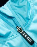 LE COL Cycling short sleeve jersey - PRO RAIN - light blue