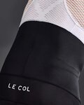 LE COL Cycling bib shorts - SPORT - white/black