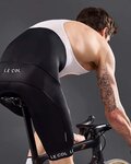 LE COL Cycling bib shorts - SPORT - white/black