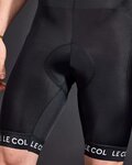 LE COL Cycling bib shorts - SPORT - white/black