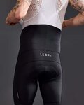 LE COL Cycling bib shorts - SPORT - white/black