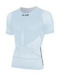 LE COL Cycling short sleeve t-shirt - PRO MESH - light blue