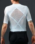 LE COL Cycling short sleeve t-shirt - PRO MESH - light blue