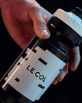 LE COL Cycling water bottle - PRO WATER - white/black