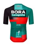 LE COL Cycling short sleeve jersey - BORA HANSGROHE 2023 SPORT REPLICA - red/black/green