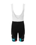 LE COL Cycling bib shorts - BORA HANSGROHE 23 K - black/green
