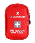 LIFESYSTEMS first aid kit - MINI STERILE FIRST AID KIT - red