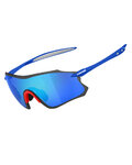 LIMAR Cycling sunglasses - S9 - blue/red