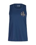 MALOJA Cycling sleeve less t-shirt - CURAGLIAM. LADY - blue