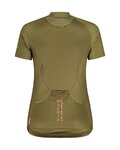 MALOJA Cycling short sleeve jersey - GANESM. 1/2 LADY - green