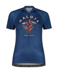 MALOJA Cycling short sleeve jersey - GANESM. 1/2 LADY - blue