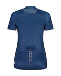 MALOJA Cycling short sleeve jersey - GANESM. 1/2 LADY - blue