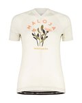 MALOJA Cycling short sleeve jersey - GANESM. 1/2 LADY - ivory