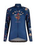 MALOJA Cycling summer long sleeve jersey - GANESM. 1/1 LADY - blue