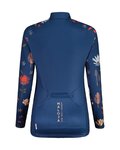 MALOJA Cycling summer long sleeve jersey - GANESM. 1/1 LADY - blue