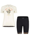 MALOJA Cycling short sleeve jersey and shorts - GANESM. - black