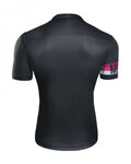 MONTON Cycling short sleeve t-shirt - HOT WIND - black