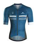 MONTON Cycling short sleeve jersey - PERSEVERANCE - blue