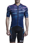 MONTON Cycling short sleeve jersey - PHANTOM - blue