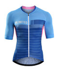 MONTON Cycling short sleeve jersey - PIONEER - blue