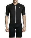 MONTON Cycling short sleeve jersey - TRAVELER - black