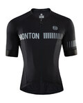 MONTON Cycling short sleeve jersey - NIGHTCRAWLER - black