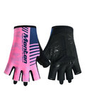 MONTON Cycling fingerless gloves - CARTER - pink
