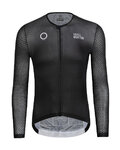 MONTON Cycling summer long sleeve jersey - SPIRIT SUMMER - black
