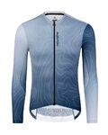 MONTON Cycling summer long sleeve jersey - CONTOULINE SUMMER - grey
