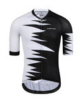 MONTON Cycling short sleeve jersey - ROAR - white/black