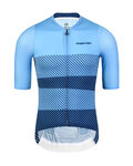 MONTON Cycling short sleeve jersey - SUU - blue/light blue