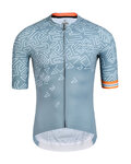 MONTON Cycling short sleeve jersey - UNGO - grey