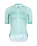 MONTON Cycling short sleeve jersey - ALAMEDA LADY - light blue