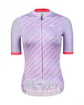 MONTON Cycling short sleeve jersey - WINAIN LADY - purple
