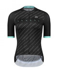 MONTON Cycling short sleeve jersey - WINAIN LADY - black