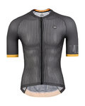 MONTON Cycling short sleeve jersey - QUEST - grey/orange