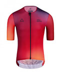 MONTON Cycling short sleeve jersey - FIRE LADY - red