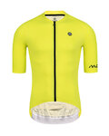 MONTON Cycling short sleeve jersey - FAKIE - yellow