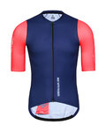 MONTON Cycling short sleeve jersey - KUWAI - pink/blue