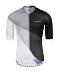 MONTON Cycling short sleeve jersey - CRACK - white/black