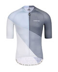 MONTON Cycling short sleeve jersey - CRACK - grey/white