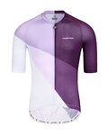 MONTON Cycling short sleeve jersey - CRACK - purple/white