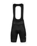 MONTON Cycling bib shorts - FUNK - black