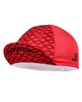 MONTON Cycling hat - HONEYCOMB - red