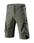 MONTON Cycling shorts without bib - SPORTY MTB - green
