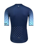 MONTON Cycling short sleeve jersey - SERENITY - light blue/blue