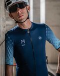 MONTON Cycling short sleeve jersey - SERENITY - light blue/blue