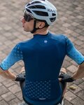MONTON Cycling short sleeve jersey - SERENITY - light blue/blue