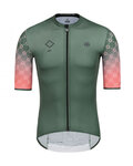 MONTON Cycling short sleeve jersey - LIFE - green/pink